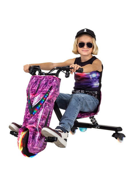 Play-on  Drift trike galaxy paars
