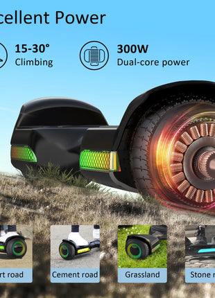 Hoverboard Gyroor G13 zwart