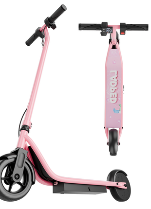 Stay-on LP-65 Roze elektrische kinderstep