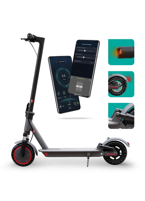 10ah Accu + voor en achtervering