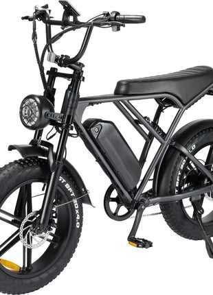 OUXI H9 Fatbike Zwart