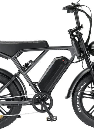 OUXI H9 Fatbike Zwart