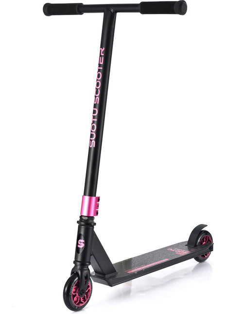 Suotu Stuntstep Zwart/Roze