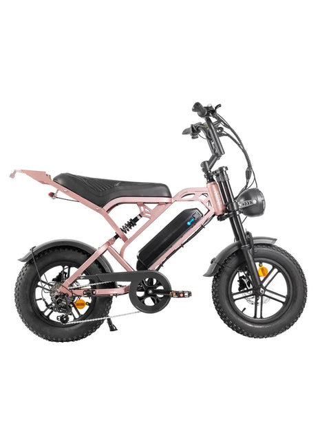 QmWheel V20 Mini Fatbike Rose goud