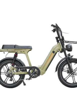 QmWheel D50 – Elektrische Fatbike Groen