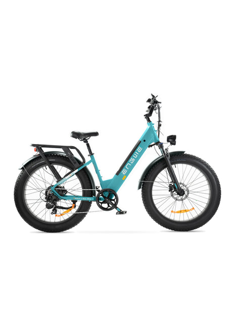 ENGWE E26 - Fatbike - Blauw - Lage instap