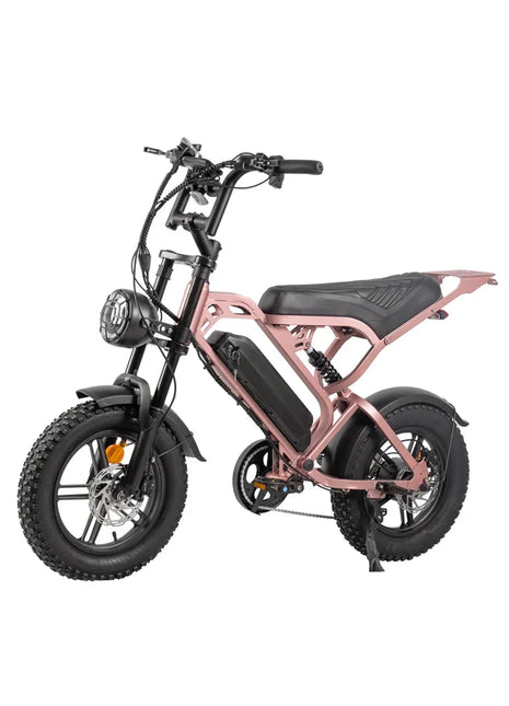 QmWheel V20 Mini Fatbike Rose goud