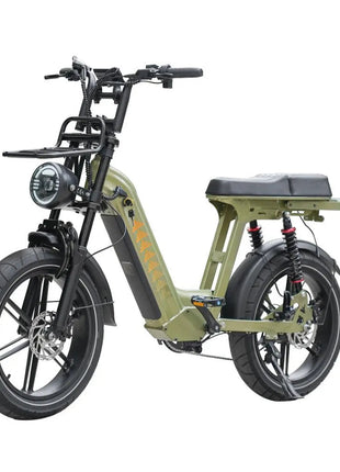 QmWheel D50 – Elektrische Fatbike Groen