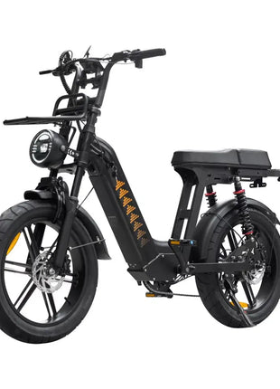 QmWheel D50 – Elektrische Fatbike Zwart