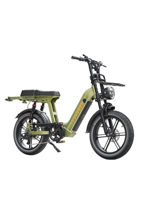 QmWheel D50 – Elektrische Fatbike Groen