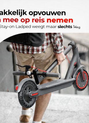 Stay-on Ladped Elektrische Step