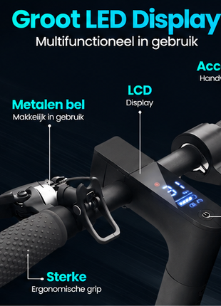 AOVO M365 Pro Elektrische Step Geel