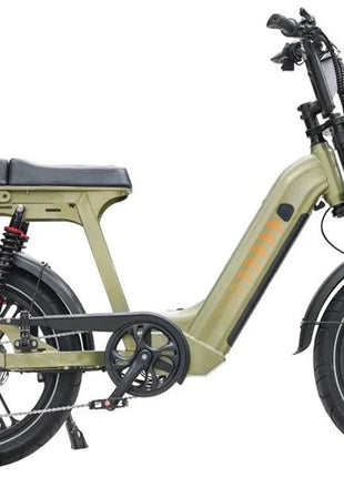 QmWheel D50 – Elektrische Fatbike Groen