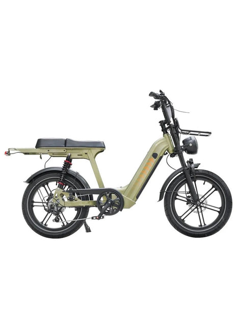 QmWheel D50 – Elektrische Fatbike Groen