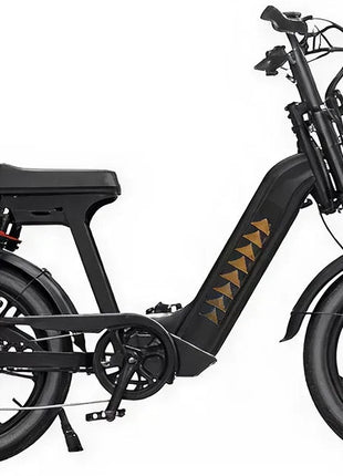 QmWheel D50 – Elektrische Fatbike Zwart