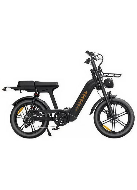 QmWheel D50 – Elektrische Fatbike Zwart