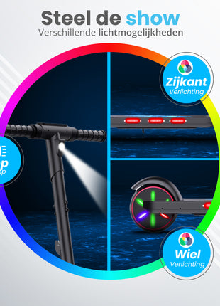 Stay-on Kes 1 Zwart elektrische kinderstep